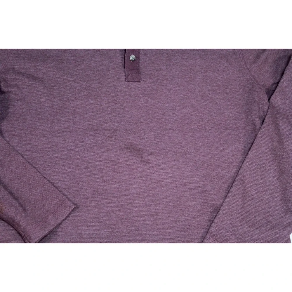Banana Republic Men Red Sweatshirt Long Sleeve Crew Neck Size XL